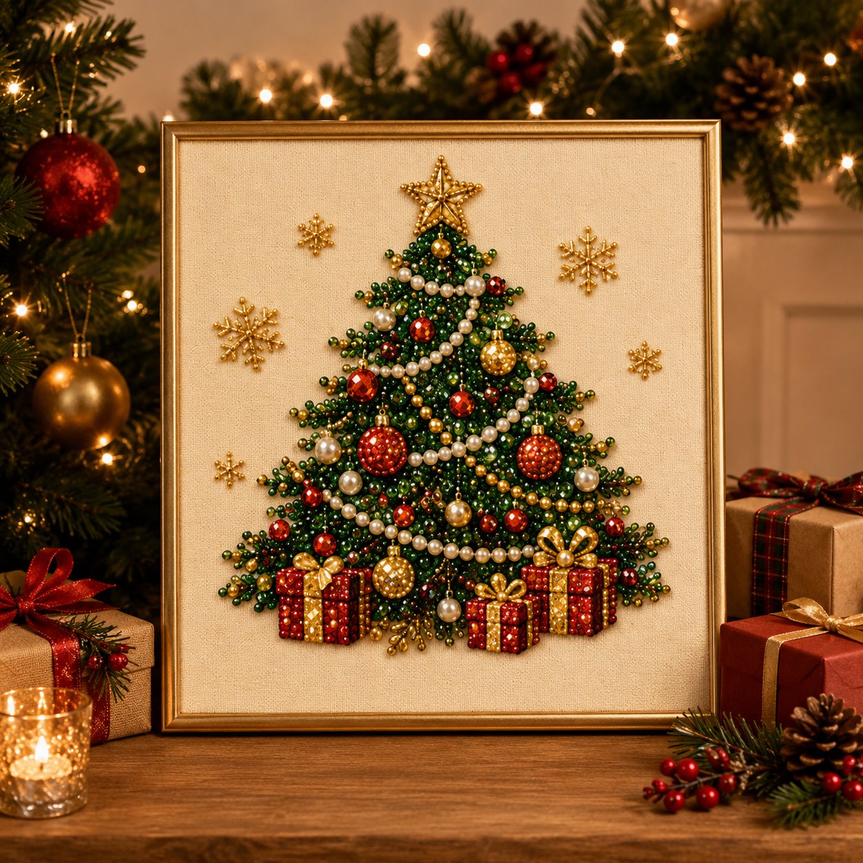 🎄 Glinsterende Kerstboom