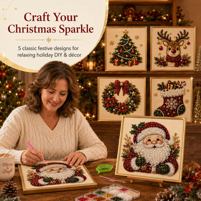 ❤️ Craft Magical Memories: 5-Theme 3D Pearl Art Kit for the Family 🎨