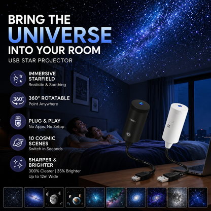 ✨ Plug-and-Play HD Star Projector🥳50,000+ Happy Users